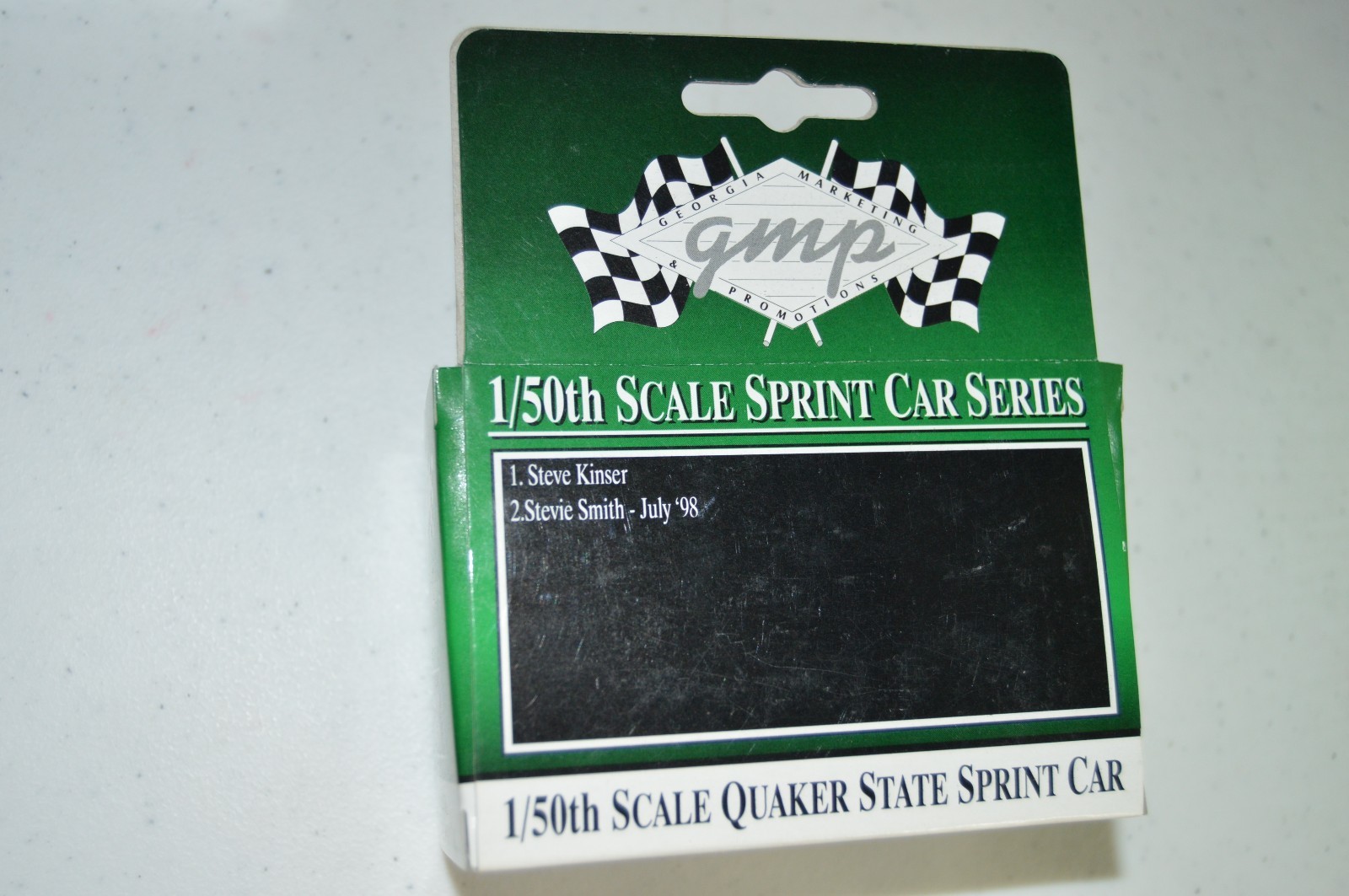 GMP 1/50th Sprint Steve Kinser Quaker State Dirt Sprint Car Die-Cast