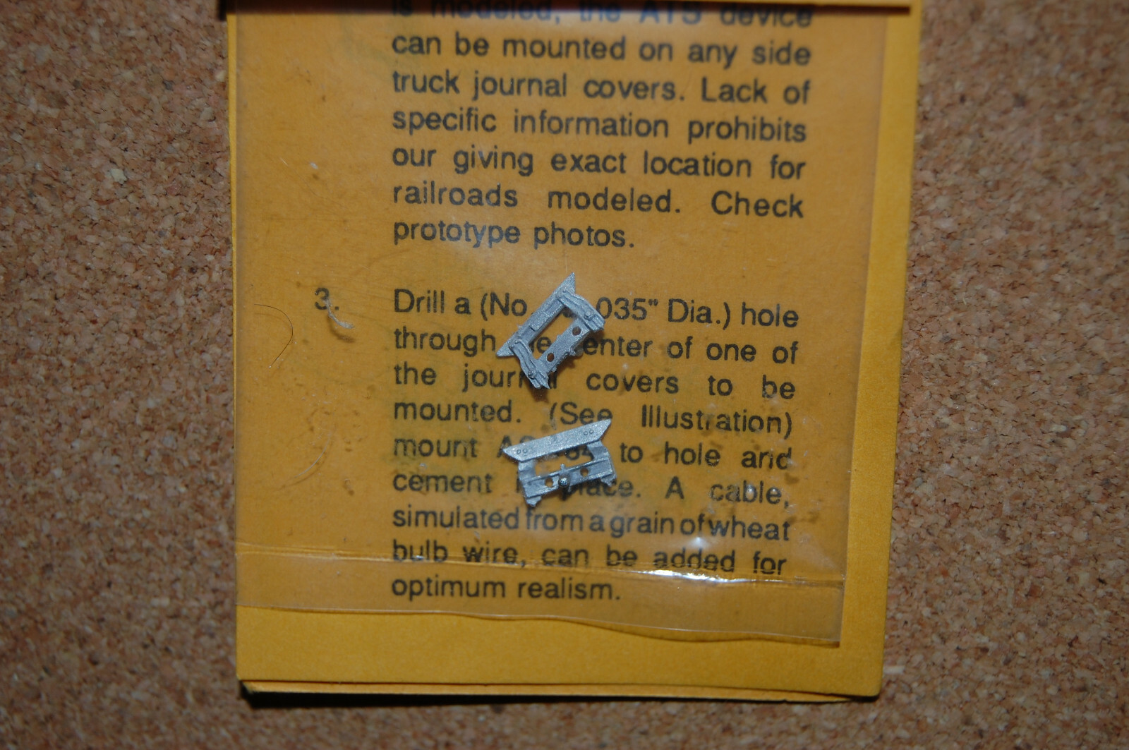 Details West SB-184 Automatic Trainstop Device - Lot of 2