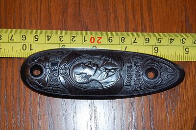 BROWNING DOUBLE AUTO ROUND KNOB BUTT PLATE  #387