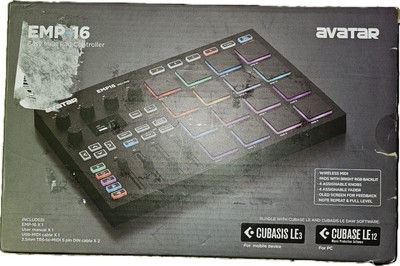 avatar emp 16 easy midi pad controller
