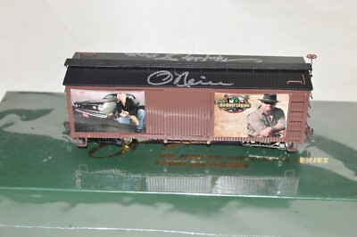 On30 scale Bachmann Spectrum custom signed old time box car train #1