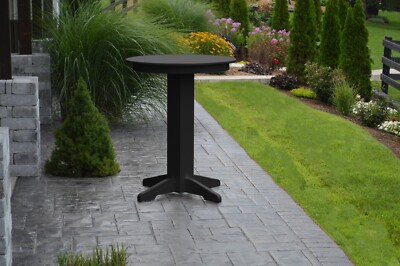 Round Bar Table - Multiple Colors - 2 Sizes - Amish Made in USA
