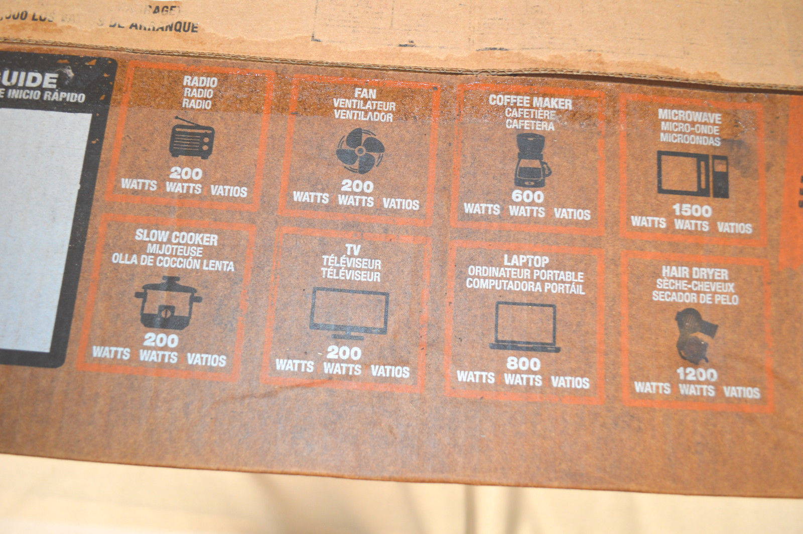 Generac IQ2000 Portable Inverter Generator - New Open Box
