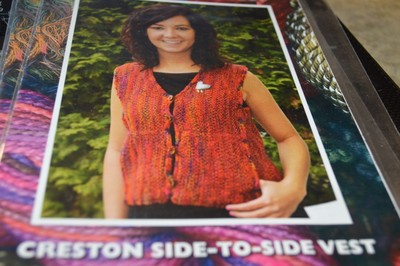 Mountain Colors Knitting Pattern Creston Side to Side Vest