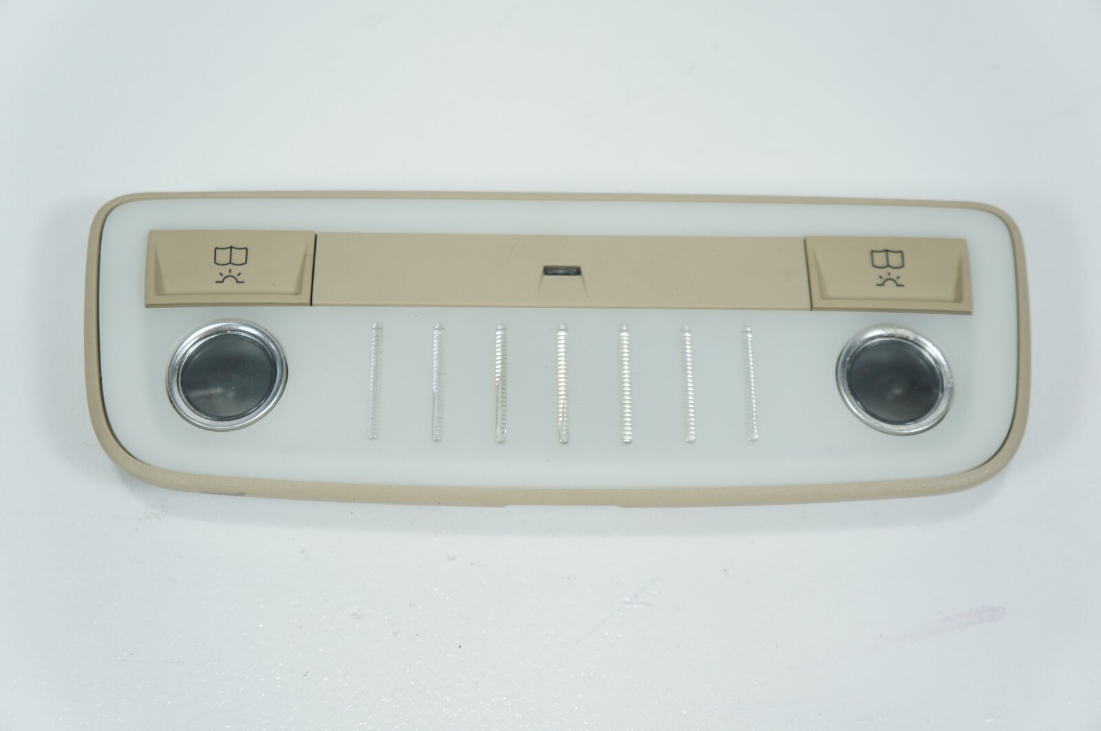 2010-2013 mercedes e350 w212 rear overhead dome reading map light lamp beige oem