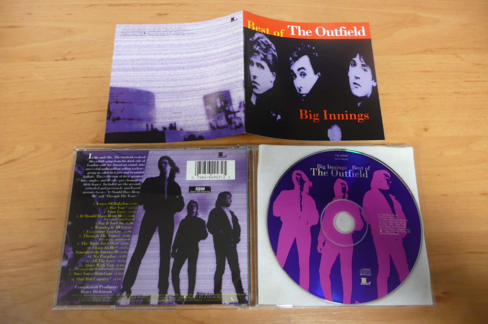 The Outfield / アウトフィールド / Extra Innings The Outfield - Extra Innings (UNRELEASED ALBUM) (1999) CD -