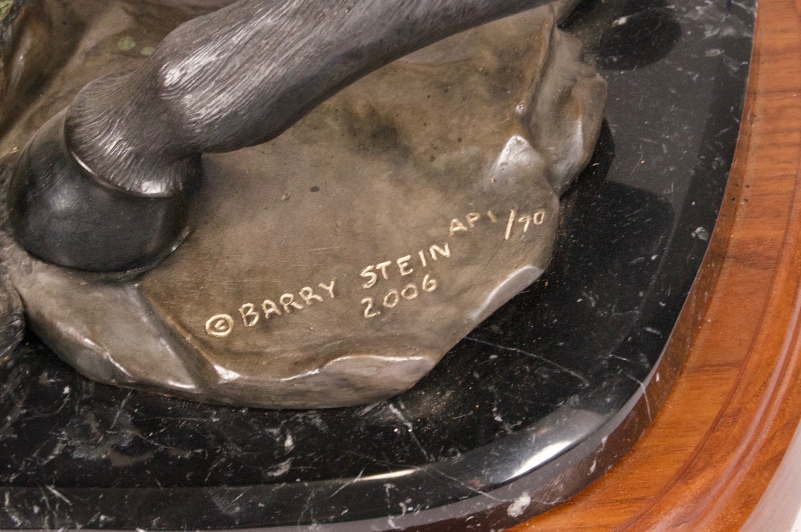 Yabusame Warrior - Bronze Sculpture by Barry Stein