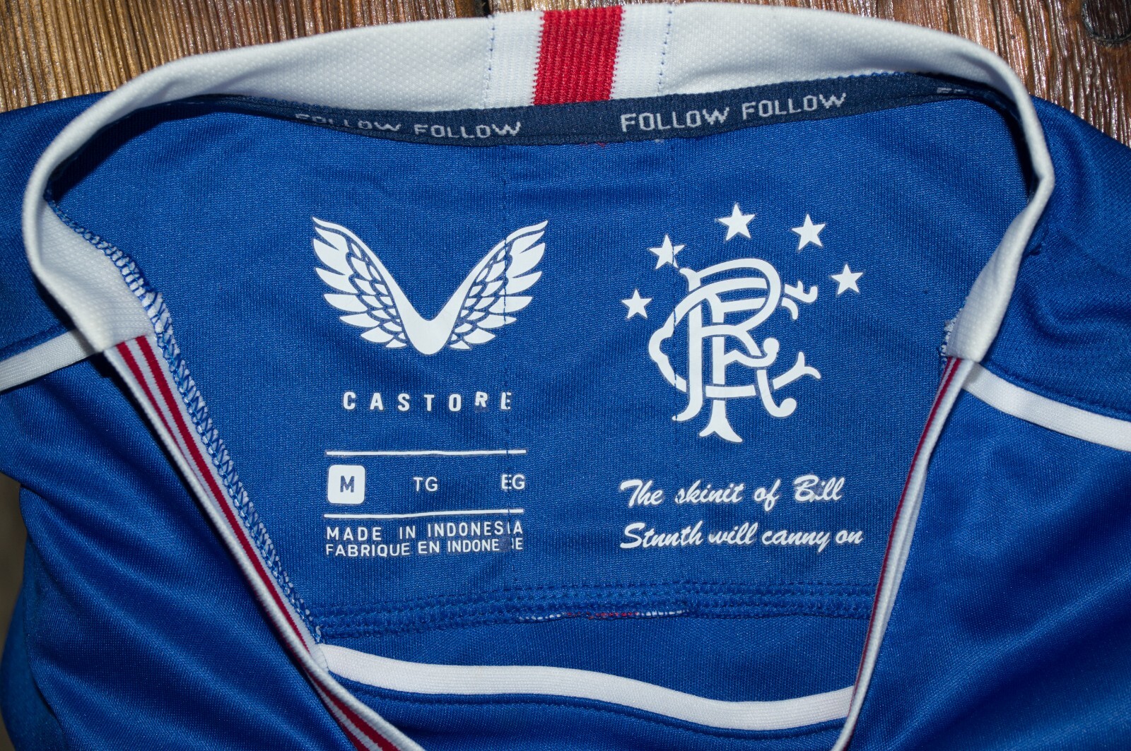 Glasgow Rangers Jersey 2020/2021 Home Blue Rare Football