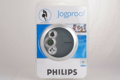 Philips AX2400 /02 Compact Disc Player CD CD-R CD-RW Discman Headphones Jogproof