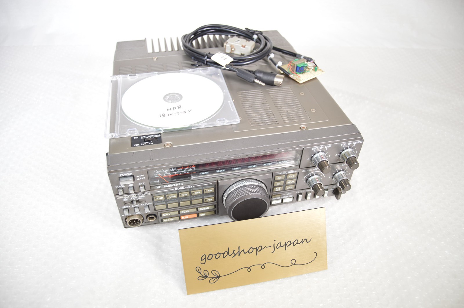 KENWOOD TS-440S 100W HF Ham Radio Transceiver Antenna Tuner