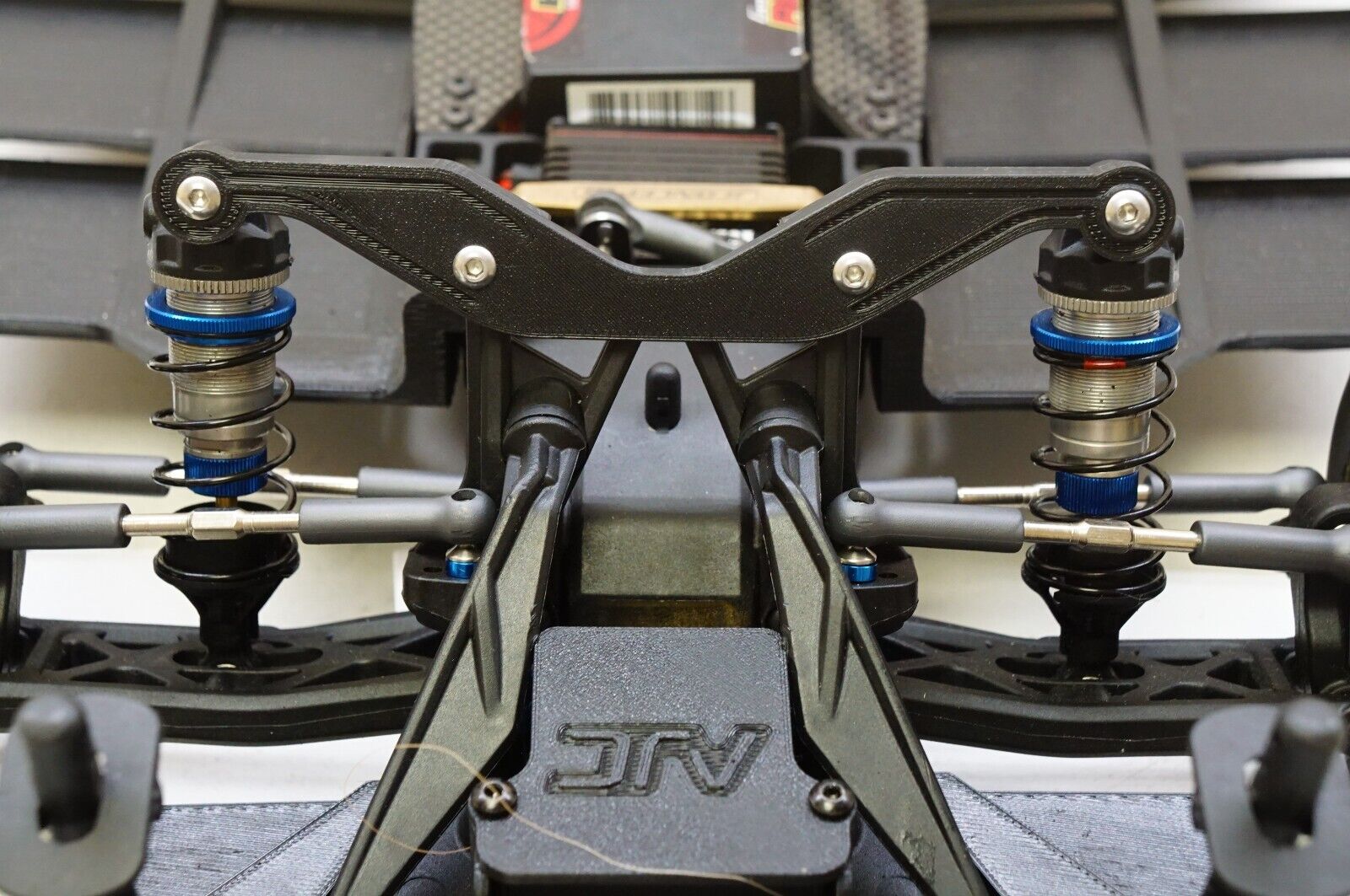Vertical Front Shock Tower Relocator Upgrade for Team Vertical Front Shock Tower Relocator Upgrade for Team
