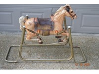 hedstrom wonder horse spring rocking horse