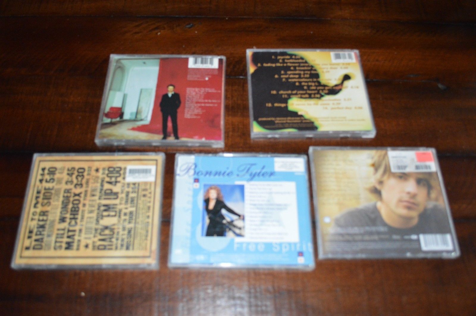Lot of 5 CDs - Roxette Joyride Simply Red Jimmy Wayne Jonny Lang Bonnie Tyler