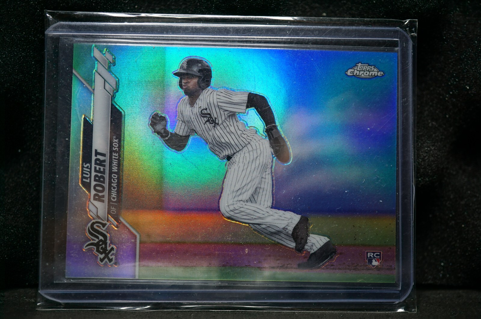 2020 Topps Chrome LUIS ROBERT IMAGE VARIATION REFRACTOR RC