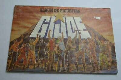 1986 RARE GI JOE COMPLETE TRADING CARDS ALBUM ARGENTINA EDITION