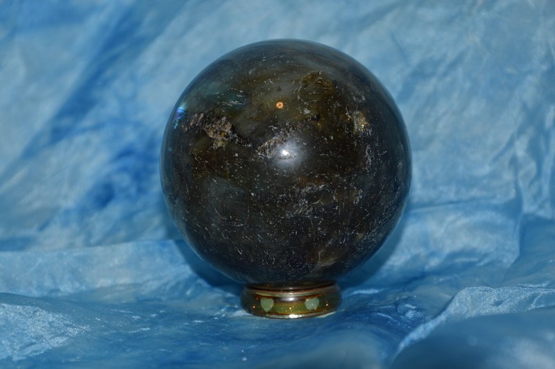 Labradorit / Spektrolit Kugel  Ca 258g