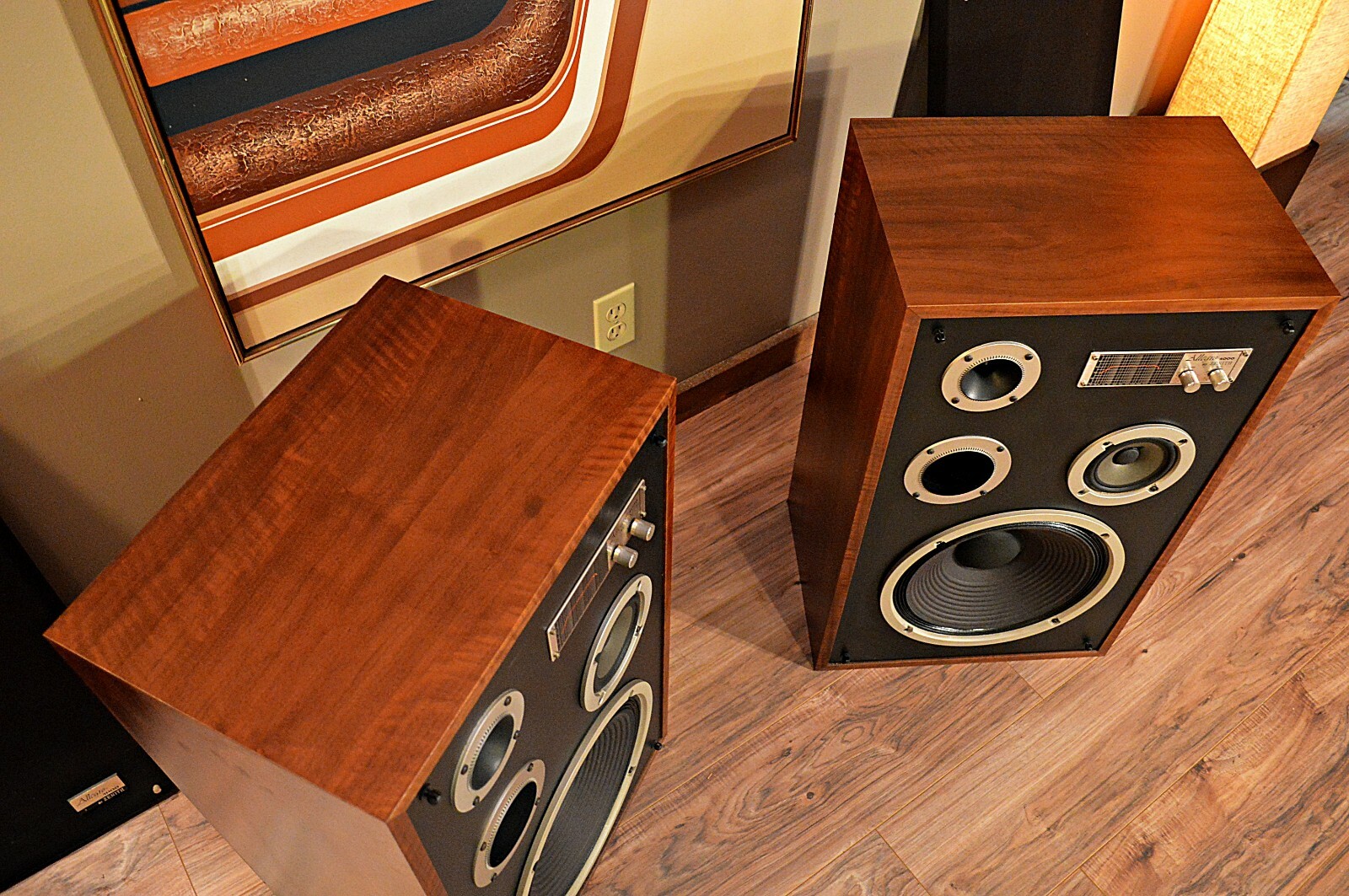 Rare 1970's Zenith Allegro MC 4000 Audiophile 3 Way Speaker Pair, Foster Tweeter