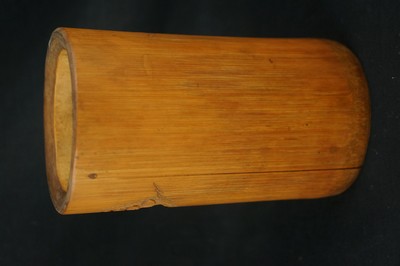 Excellent rare chinese antique carved bamboo brush pot 6