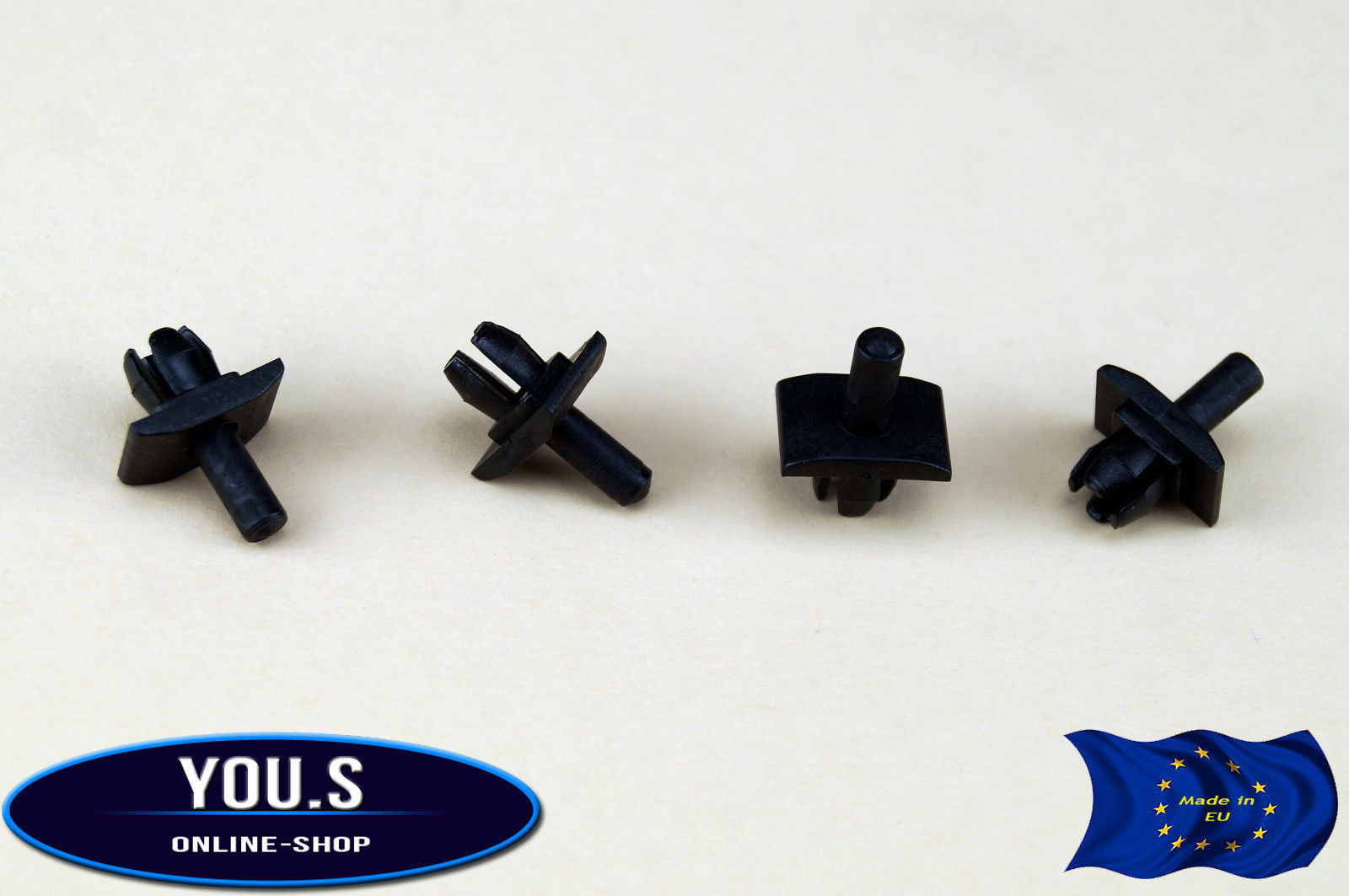 Juego De 6 Clips De Sujeción Para Parrilla Delantera VW Transporter T4 - Número 701805163