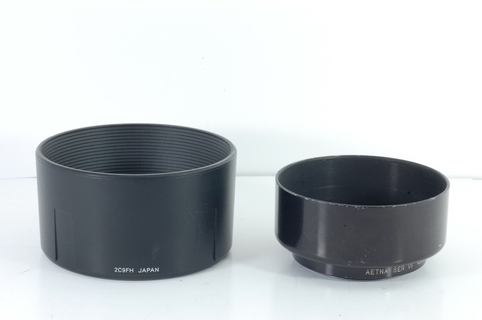 Lot of 4 Lens Hoods 2 Nikon HB-47 HB-37 1 Tamron 29CFH 1 Tiffen 49mm Nice!