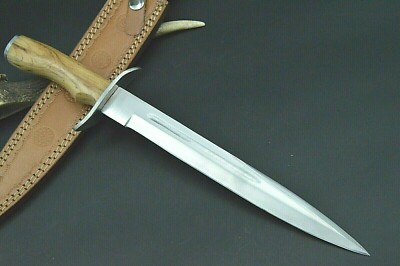 XXXL Bowie Messer 440er Edelstahl Jagdmesser Taschenmesser Damastmesser TOP #223