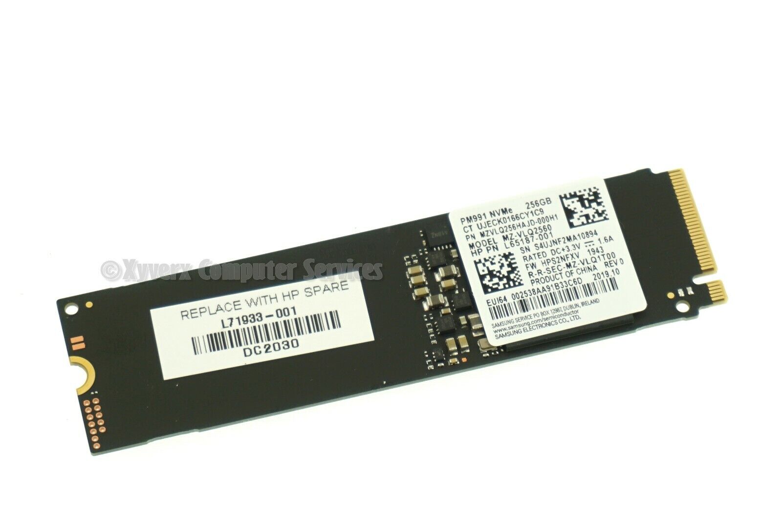 L71933-001 MZ-VLQ2560 GENUINE HP SSD 256GB 15-EC 15-EC0013DX (CA23) L71933-001 MZ-VLQ2560 GENUINE HP SSD 256GB 15-EC 15-EC0013DX (CA23)
