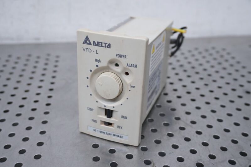Delta Inverter Vfd-l Vfd001l21a 220v 0.1kw 100w Single Phase To 3 Phase
