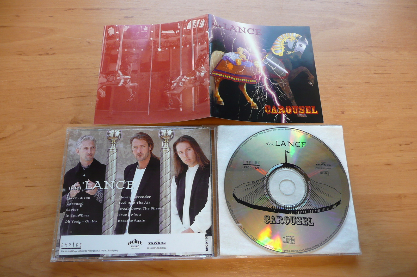CD AKA LANCE - CAROUSEL / EMPIRE RECORDS 1996 / MELODIC AOR | eBay