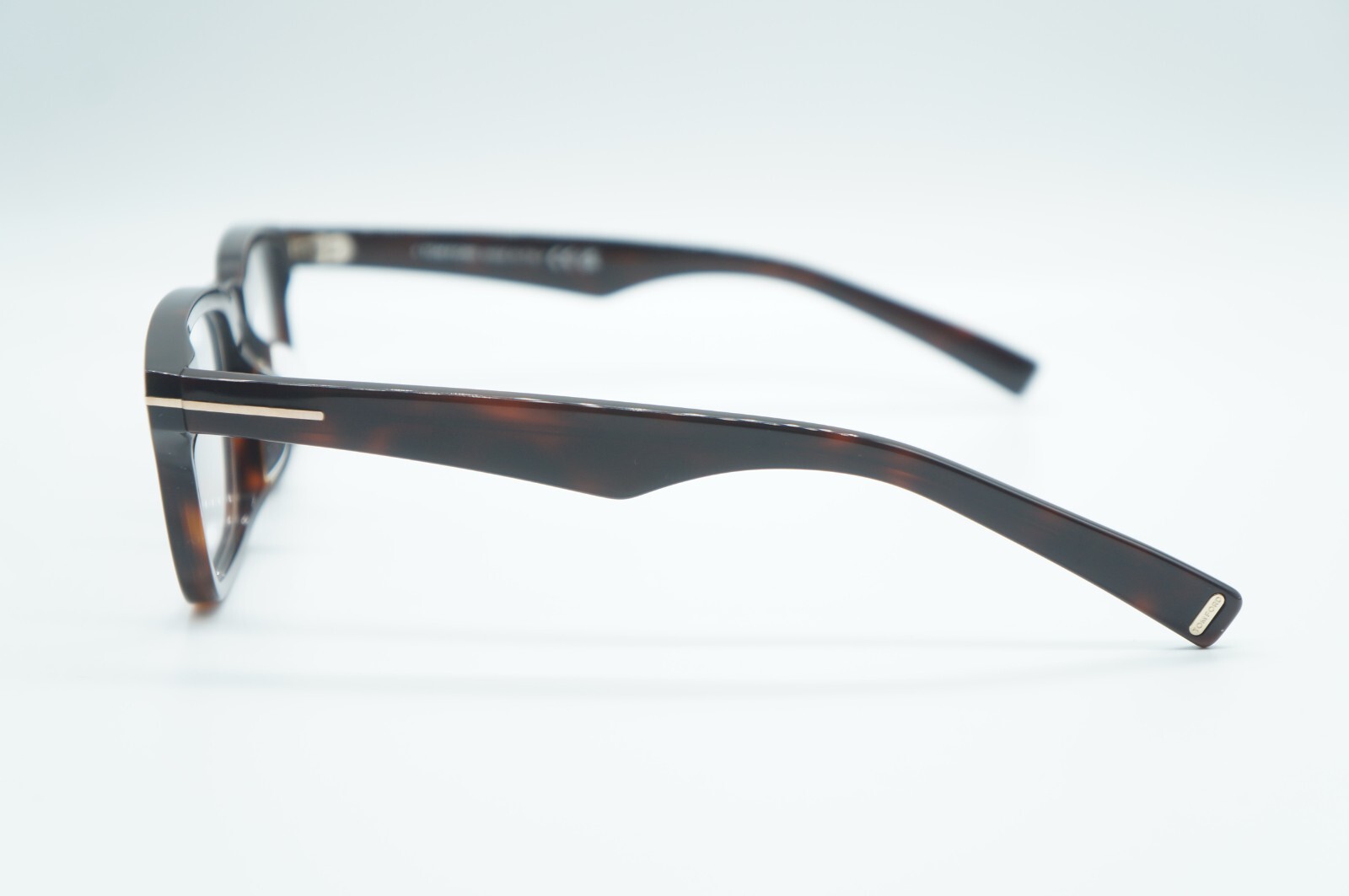 Pre-owned Tom Ford Tf 6006-d-b 052 Dark Havana Authentic Eyeglasses Frames 53-19 In Clear