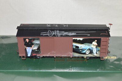 On30 scale Bachmann Spectrum custom signed old time box car train #2