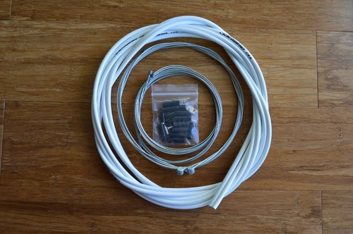 Protège-cadre Jagwire Tube Tops 3G – Blanc – Lot De 4 Pour Câbles De Frein Ou Dérailleur