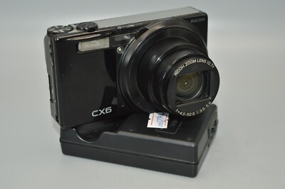 Ricoh CX6 10MP DIGITAL CAMERA SR. 00123416 TESTED & WORKING