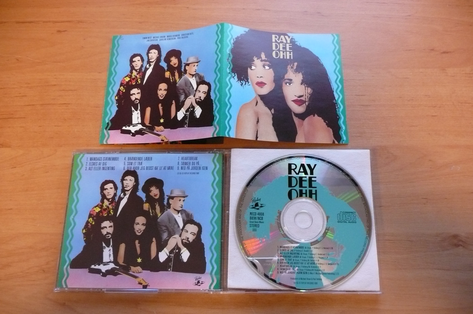 CD RAY DEE OHH - S/T / REPLAY RECORDS 1989 ORG / FEMALE