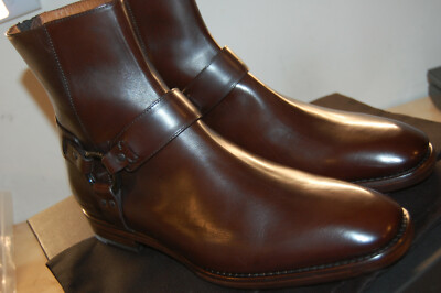 frye wright back zip leather boot