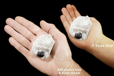 APACHE TEAR Perlite 3'' 4-7 Oz Natural Rock Mineral Specimen Raw Healing Crystal