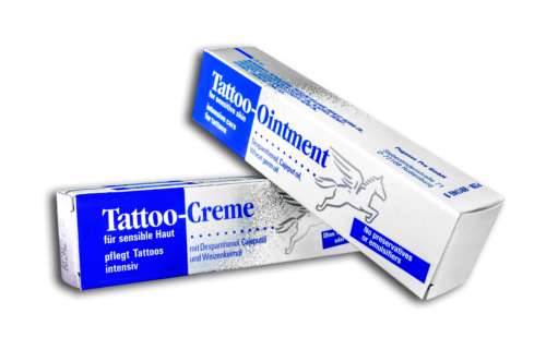 5 x 25 ml Tattoo Creme Pegasus Pro mit Cajeputöl. Tattoopflege. Aftercare