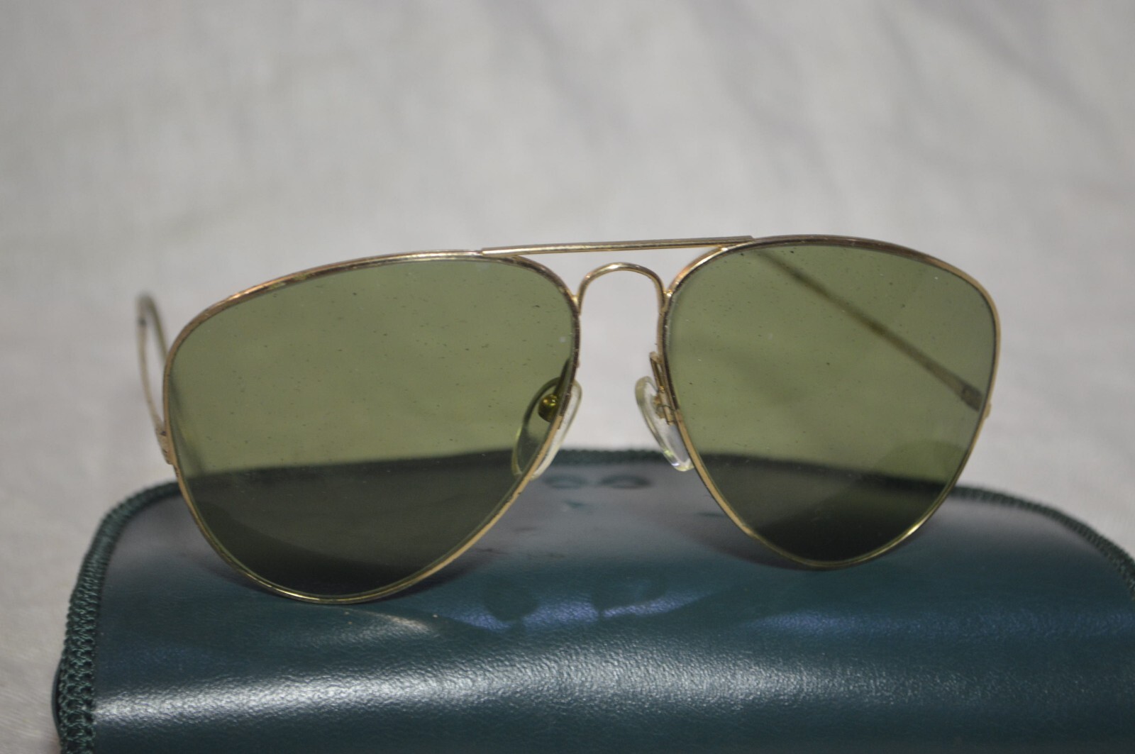 Vintage Frame France Logo Paris 160 Aviator Style Sunglasses