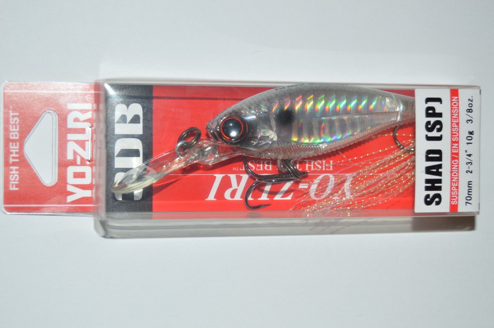 yo zuri 3db prism wave motion shad 2 3/4