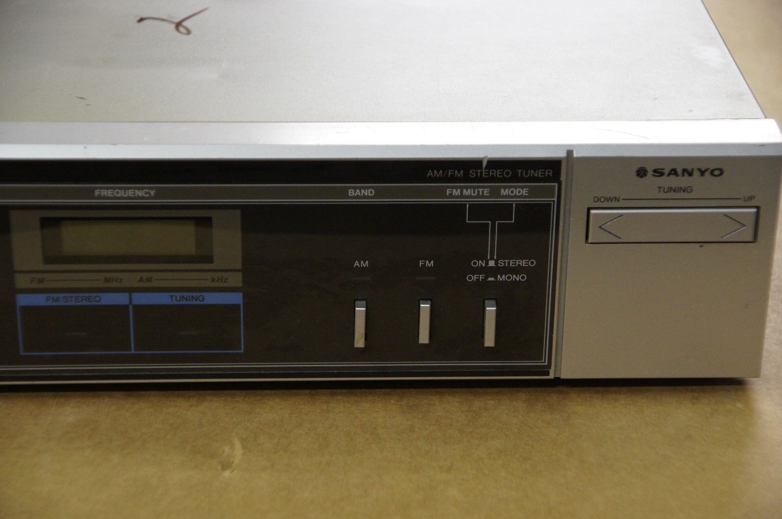 Sanyo JT340 AM/FM Stereo Tuner - Untested - Designed for use w/ RD W340 or RD240