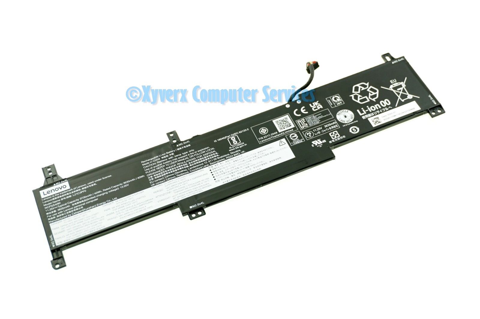 Lenovo Li-ion バッテリー L17C4P71 5080mAh Lenovo Li-ion バッテリー L17C4P71 5080mAh