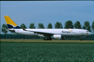 ZRH14  Original aircraft slide/Dia  Tampa Cargo A330 N331QT