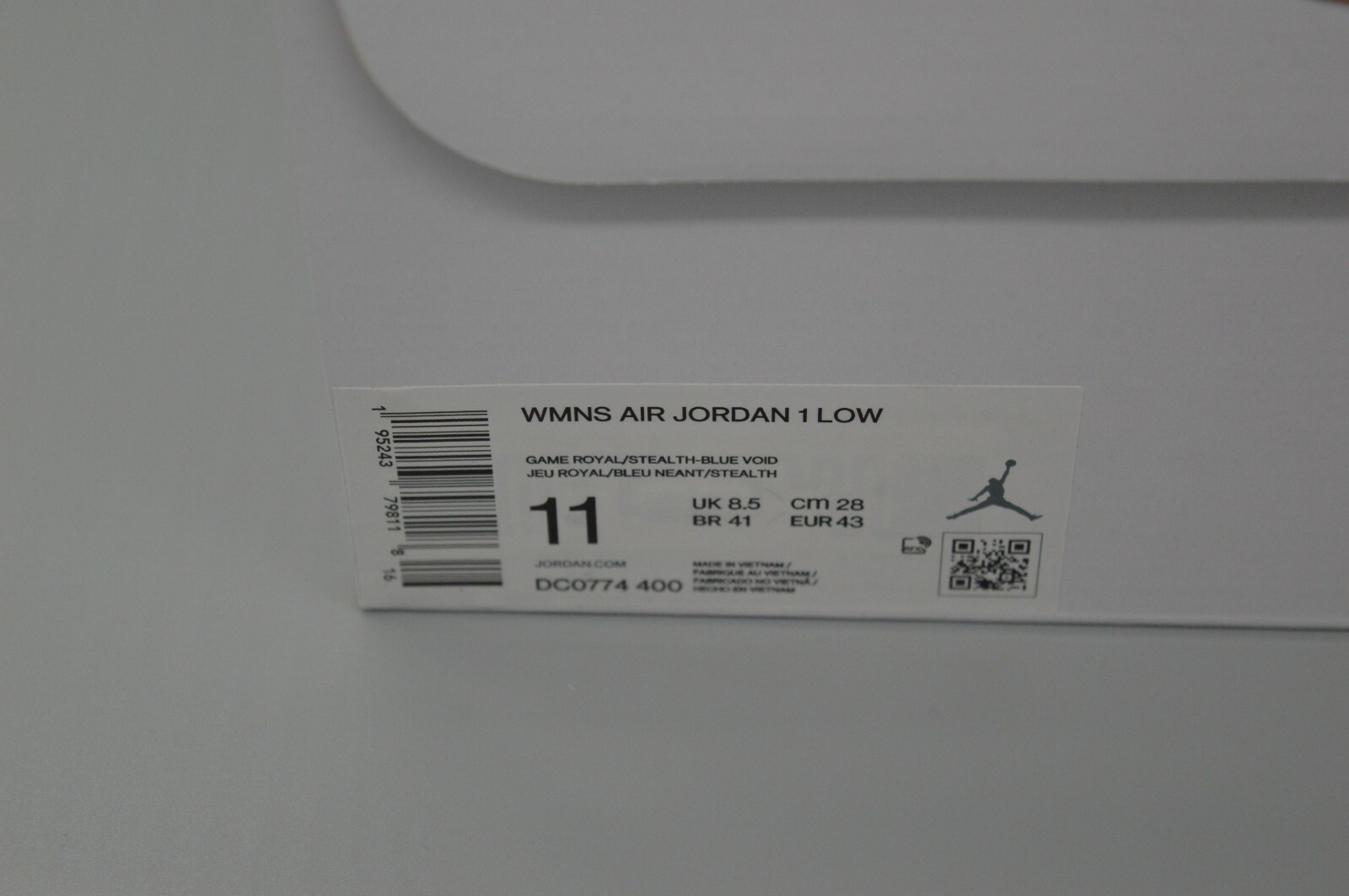 NIKE NIKE AIR JORDAN 1 LOW GAME ROYAL BLUE BLAU SNEAKER (2022) | NEU & UNGETRAGEN ✅