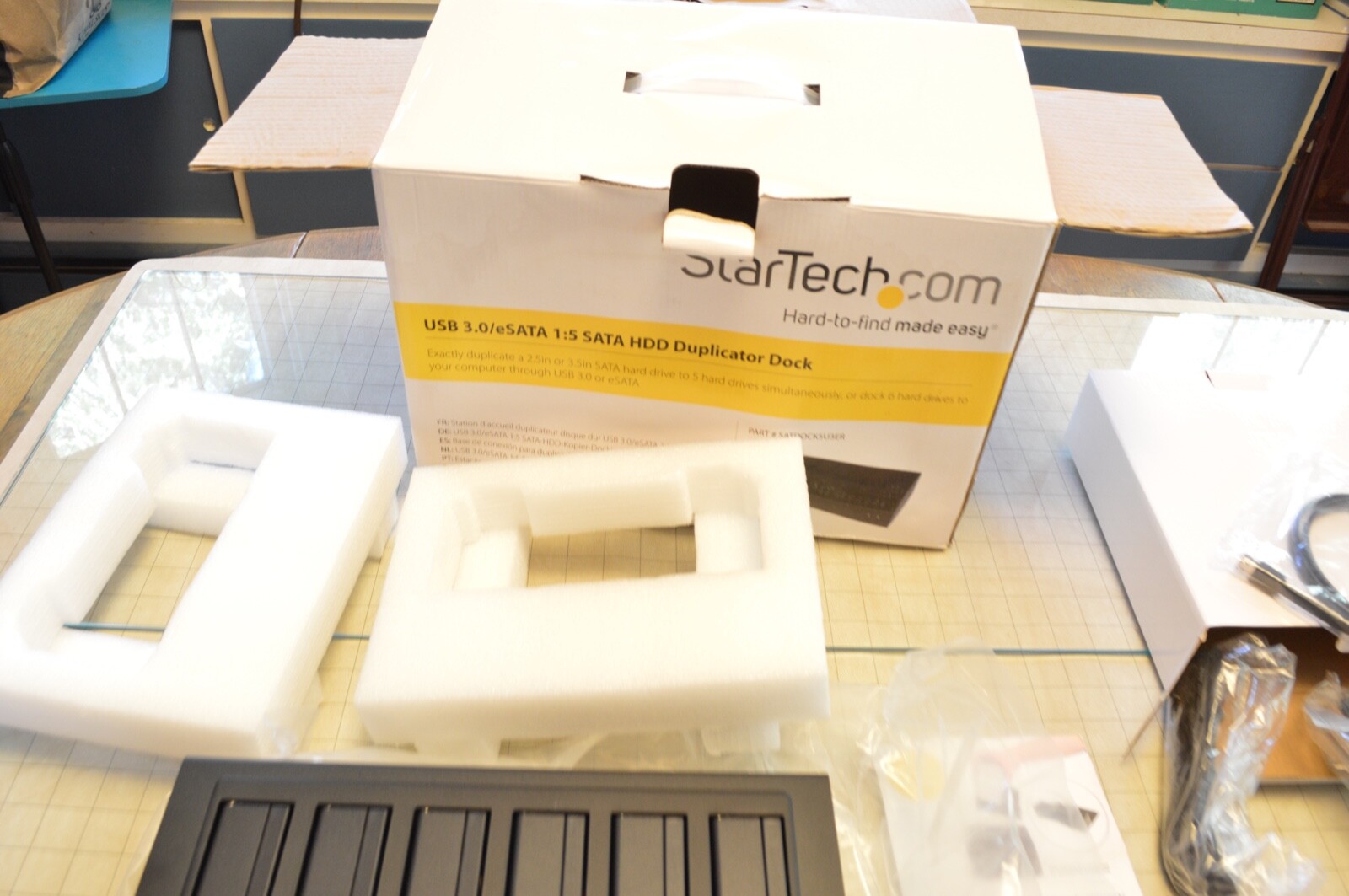 Startech.com SATDOCK5U3ER USB 3.0 eSATA Duplicator Dock