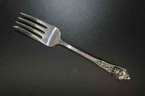 Wallace Rose Point Sterling Silver Salad Fork - 6 3/8" - 35g - No Mono