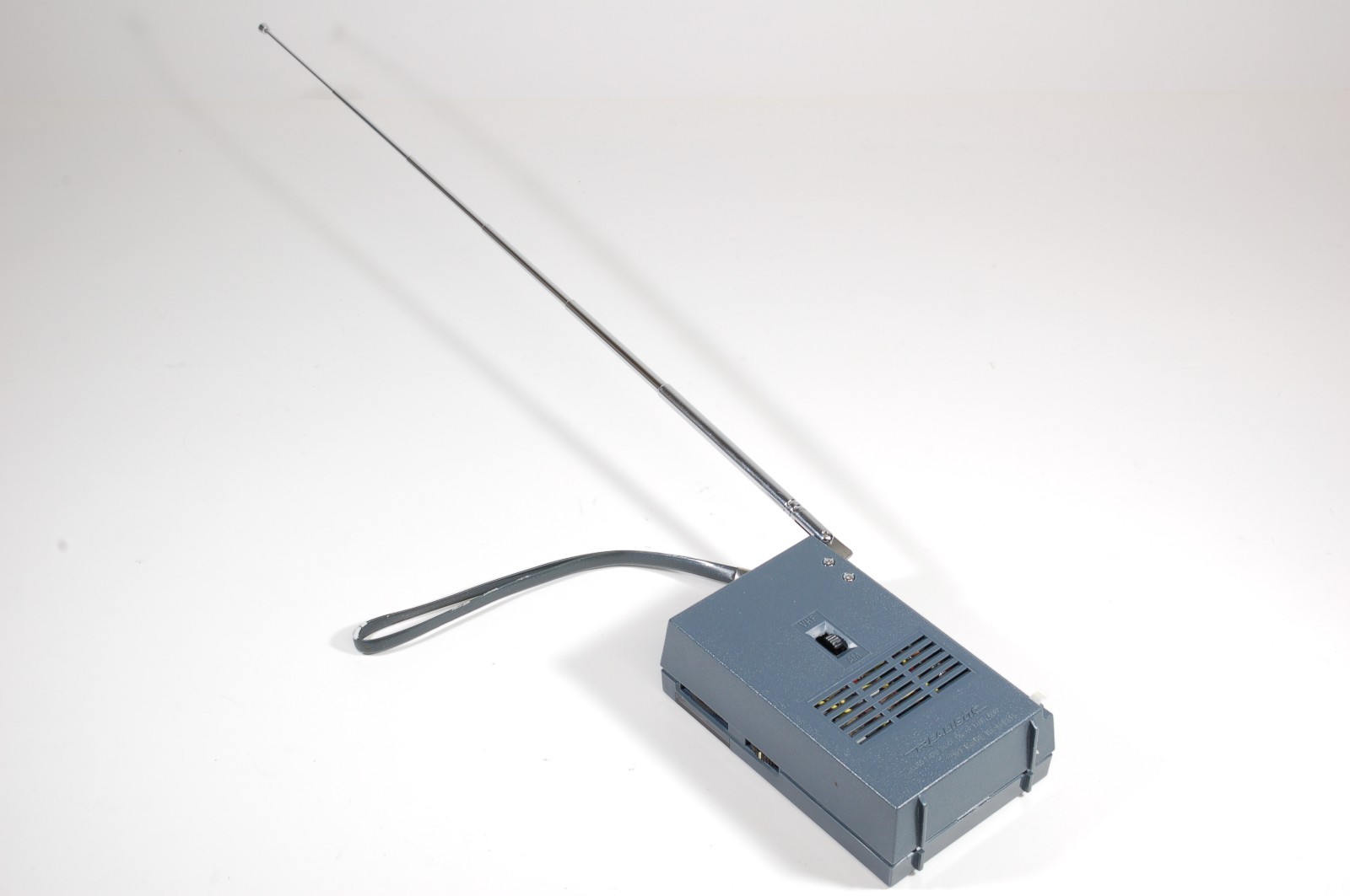 Realistic Jetstream Mini AM / VHF Aircraft Pocket Radio portable vintage silver