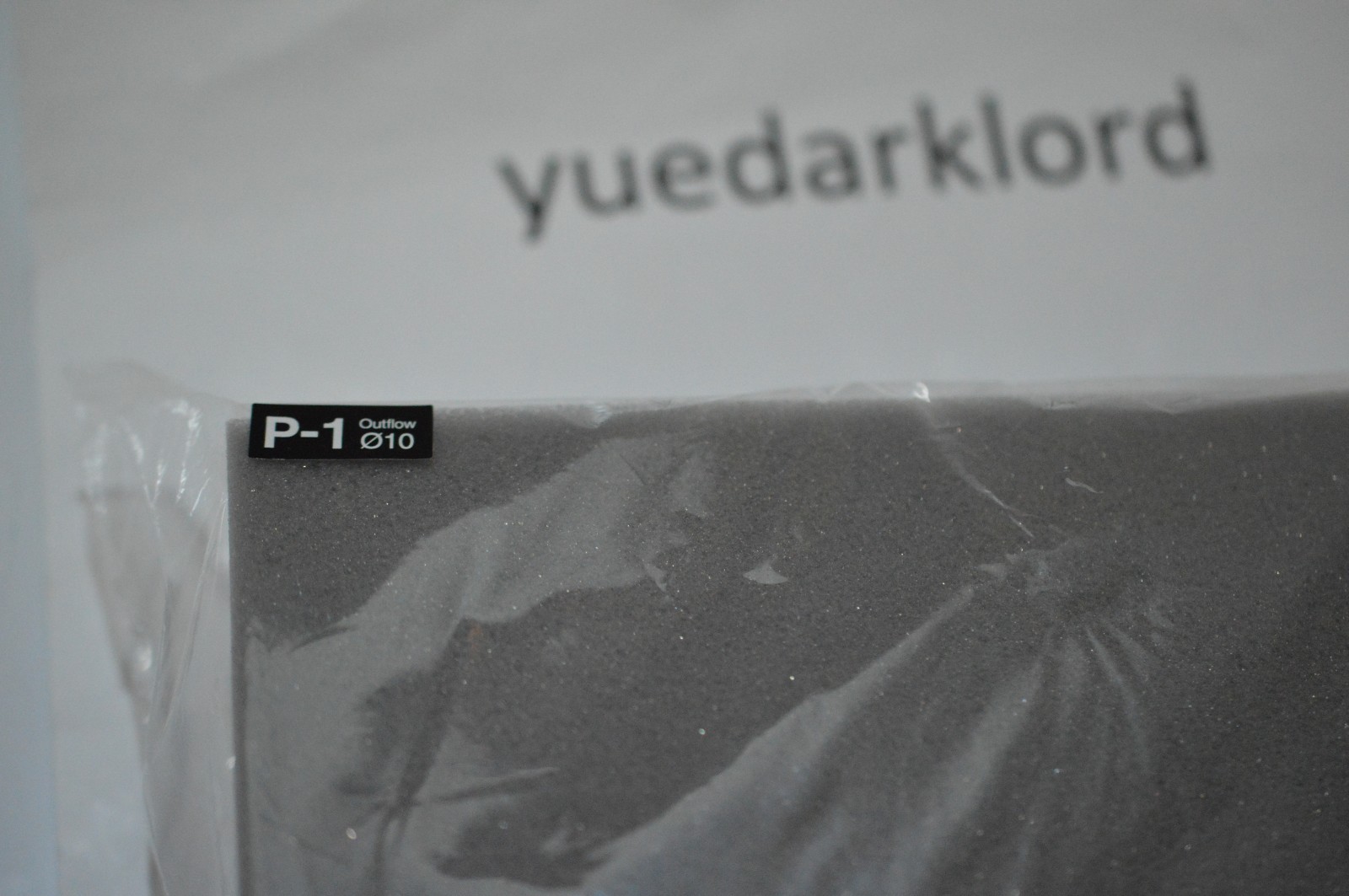 ADA Lily Pipe P-1 Outflow 10mm **New**