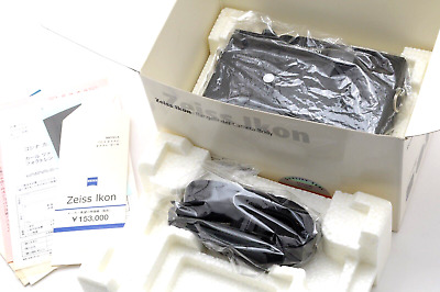 【BRAND NEW PERFECT】 Zeiss Ikon ZM Black Rangefinder 35mm Film Camera Body JAPAN