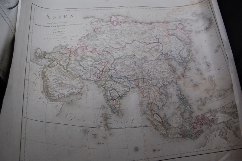 Karte Der GefÃ¼Rsteten Grafschaft Tyrol Nach Den Vortrefflichen  Anich 1804