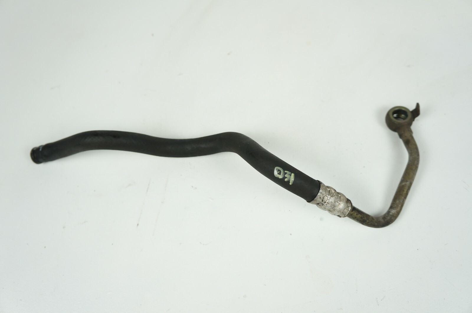 06-2012 land range rover hse l322 power steering reservoir line pipe hose return