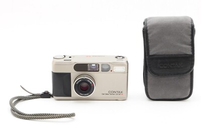 [For Parts] Contax T2 DATE Titan Silver 35mm Point Shoot Film Camera From JAPAN